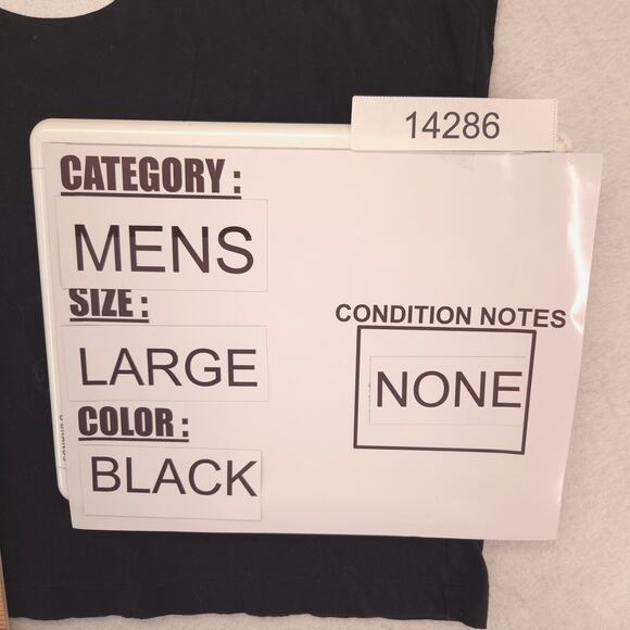 Nike YV5K 40 2022 Casual Crew Neck Short Sleeve Shirt Mens Size L Black - Picture 7 of 8